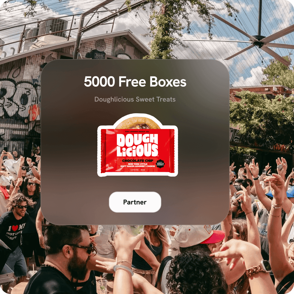 Request brand partnership