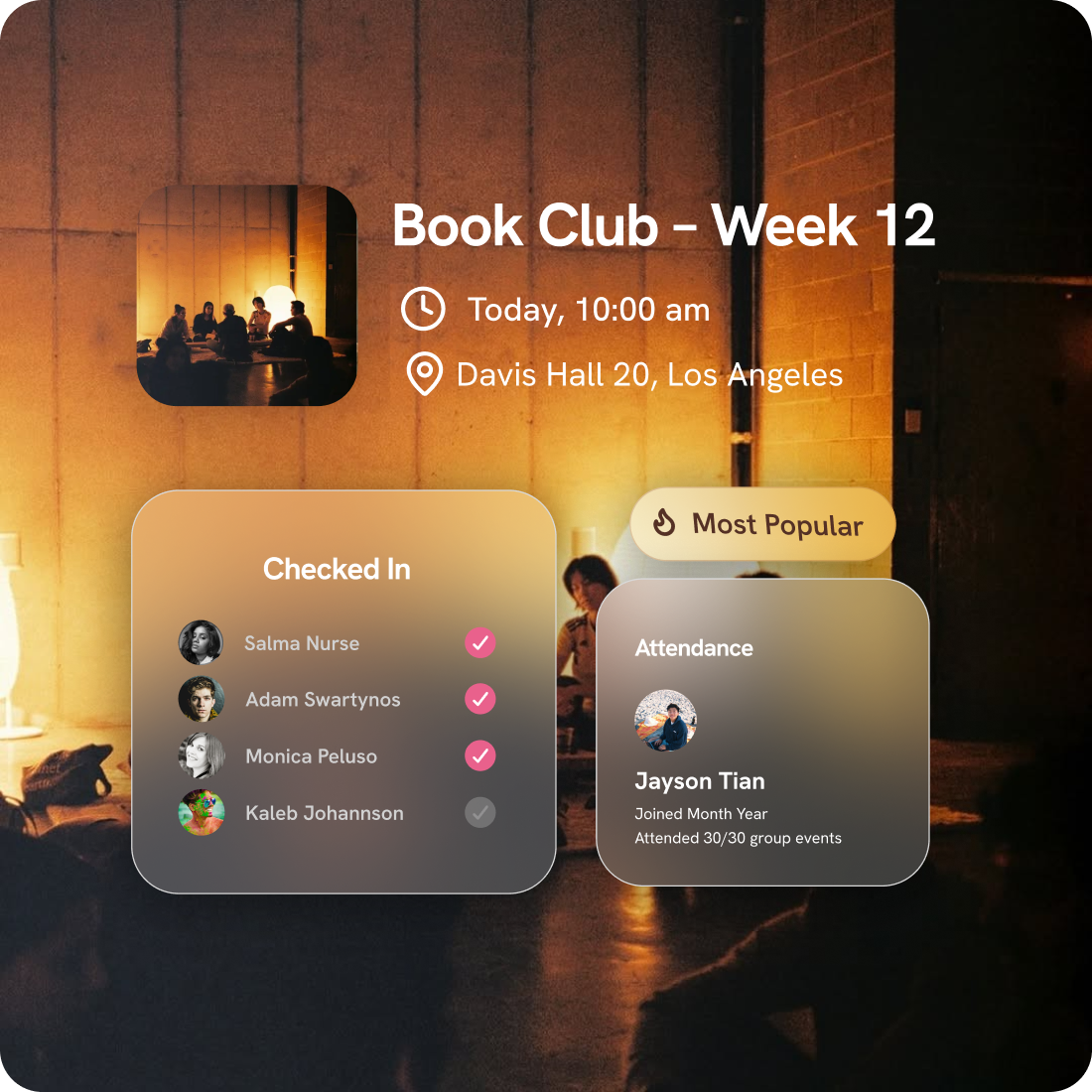 Attendance tracking demo